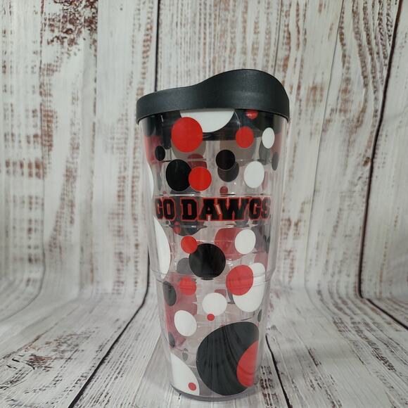 Tervis Tumbler 24 Oz Ga. Bulldogs "GO‎ DAWGS" - Picture 1 of 5